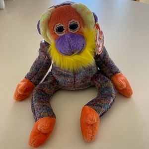 NWT BEANIE BABY - “Bananas”, kept in collectible case.